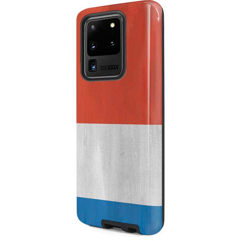 Netherlands Flag Distressed Galaxy S20 Ultra 5G Pro Case